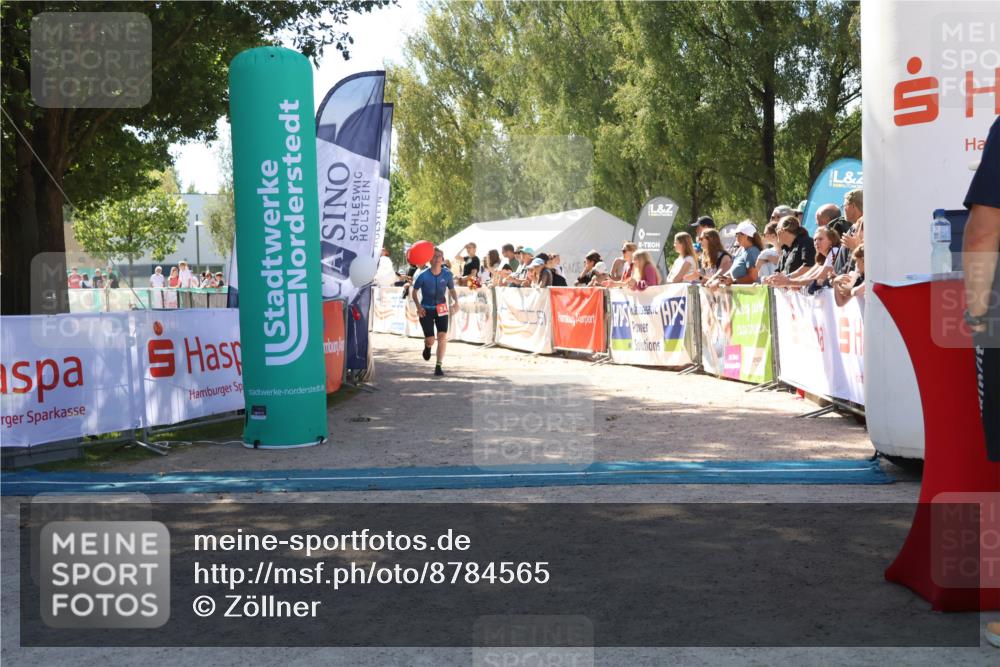 07.09.2025 - 19. Norderstedt Triathlon Zöllner http://msf.ph/oto/8784565 07.09.2025 13:10:40 Ziel 243 meine-sportfotos.de