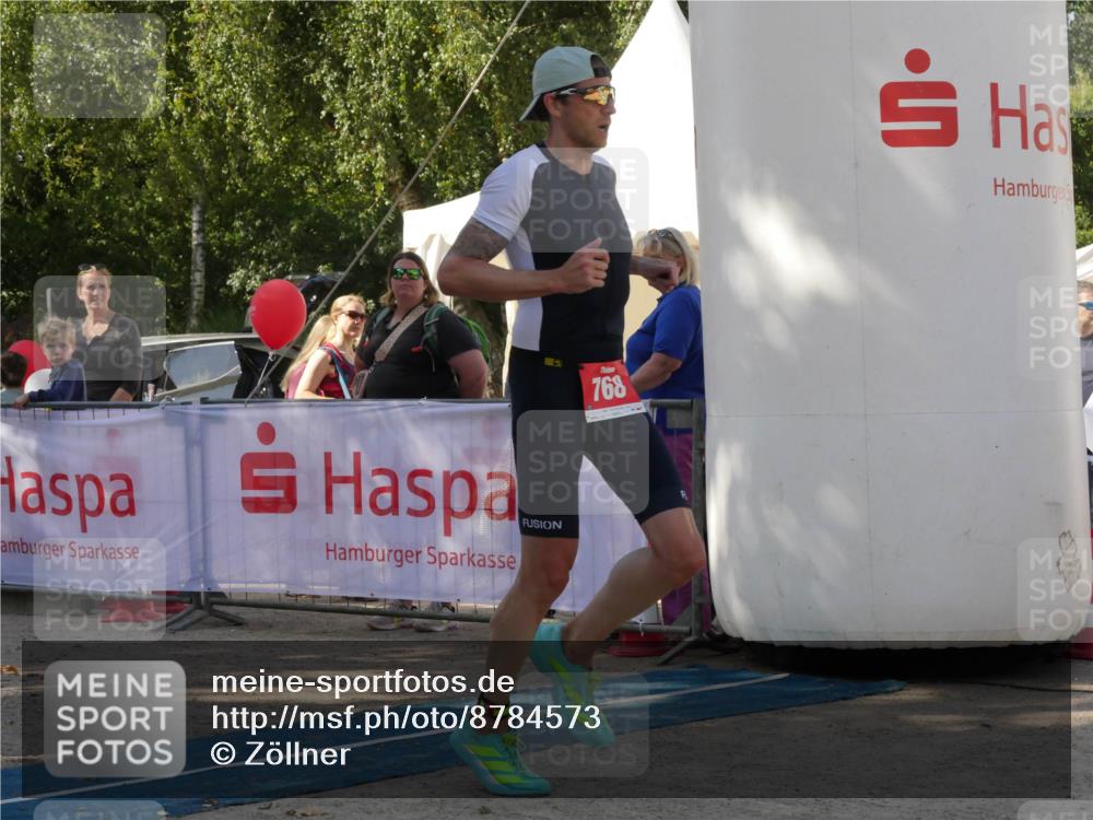07.09.2025 - 19. Norderstedt Triathlon Zöllner http://msf.ph/oto/8784573 07.09.2025 12:18:12 Ziel 768 meine-sportfotos.de