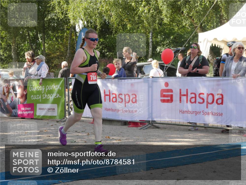 07.09.2025 - 19. Norderstedt Triathlon Zöllner http://msf.ph/oto/8784581 07.09.2025 12:18:36 Ziel 784 meine-sportfotos.de
