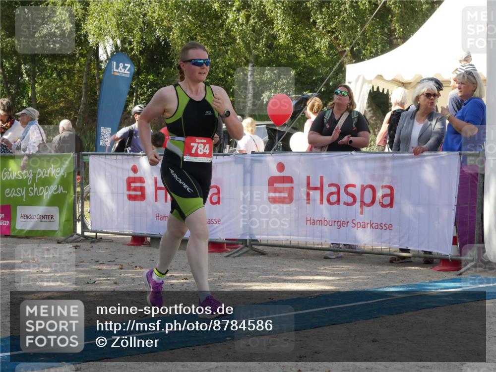 07.09.2025 - 19. Norderstedt Triathlon Zöllner http://msf.ph/oto/8784586 07.09.2025 12:18:36 Ziel 784 meine-sportfotos.de