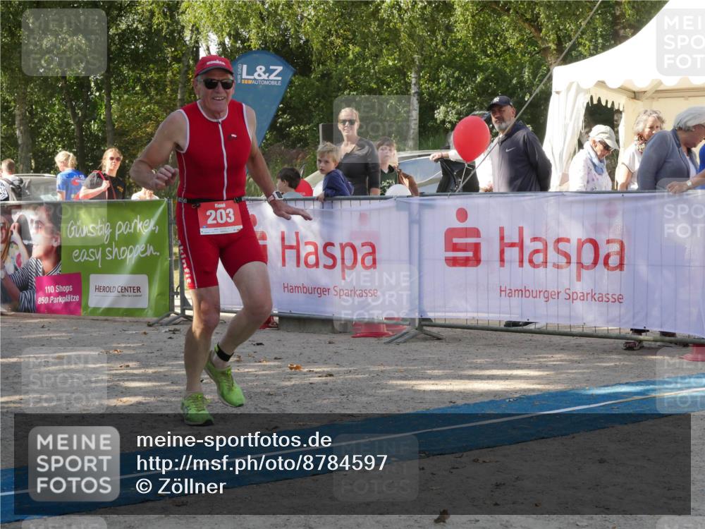 07.09.2025 - 19. Norderstedt Triathlon Zöllner http://msf.ph/oto/8784597 07.09.2025 12:18:53 Ziel 203 meine-sportfotos.de