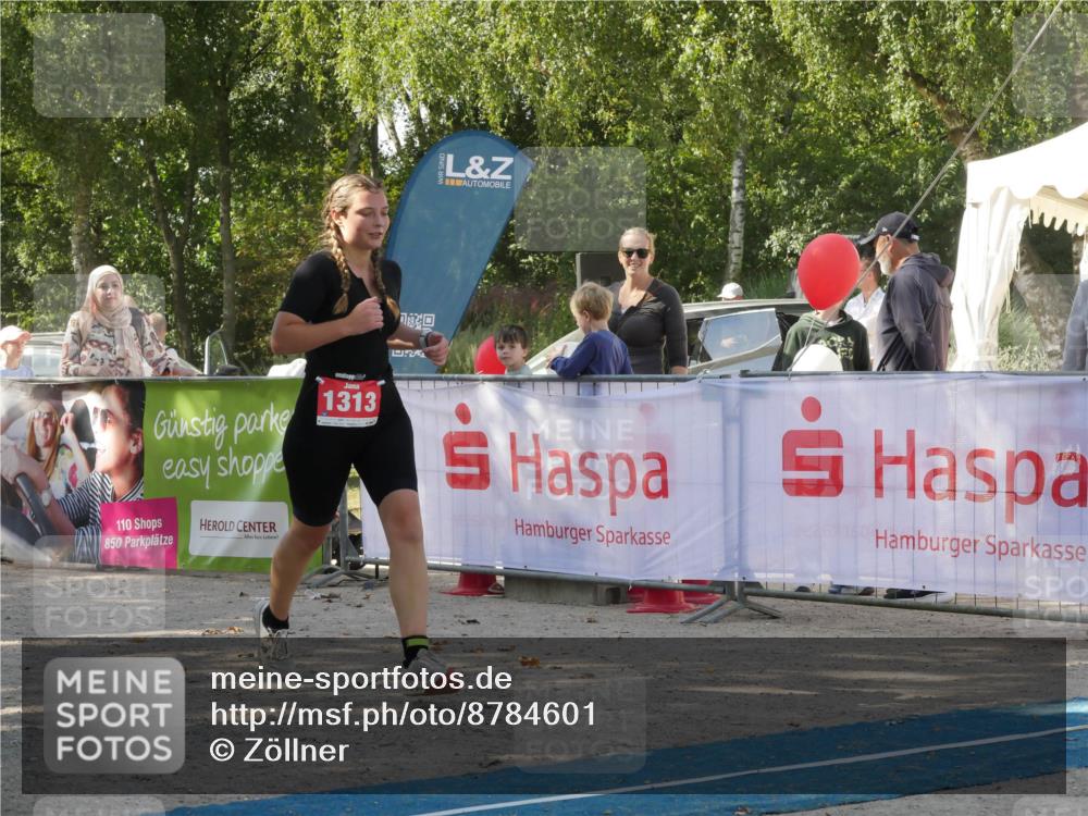 07.09.2025 - 19. Norderstedt Triathlon Zöllner http://msf.ph/oto/8784601 07.09.2025 12:19:00 Ziel 203, 1313 meine-sportfotos.de