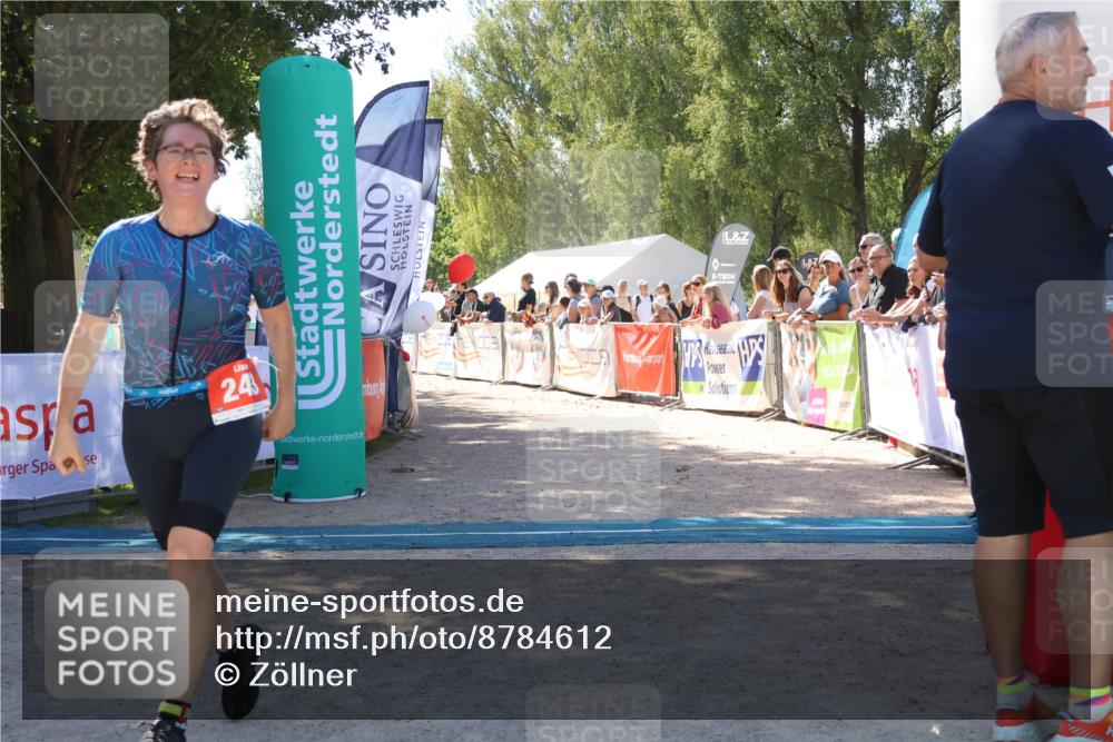 07.09.2025 - 19. Norderstedt Triathlon Zöllner http://msf.ph/oto/8784612 07.09.2025 13:10:45 Ziel 243 meine-sportfotos.de
