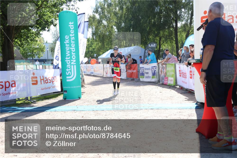 07.09.2025 - 19. Norderstedt Triathlon Zöllner http://msf.ph/oto/8784645 07.09.2025 15:22:35 Ziel 985 meine-sportfotos.de