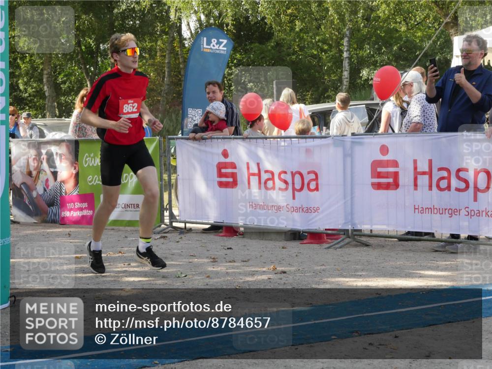 07.09.2025 - 19. Norderstedt Triathlon Zöllner http://msf.ph/oto/8784657 07.09.2025 12:20:17 Ziel 837, 862 meine-sportfotos.de