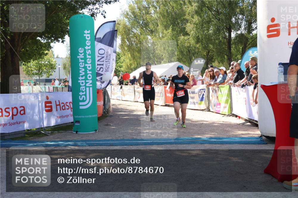 07.09.2025 - 19. Norderstedt Triathlon Zöllner http://msf.ph/oto/8784670 07.09.2025 13:11:18 Ziel 783, 1268 meine-sportfotos.de