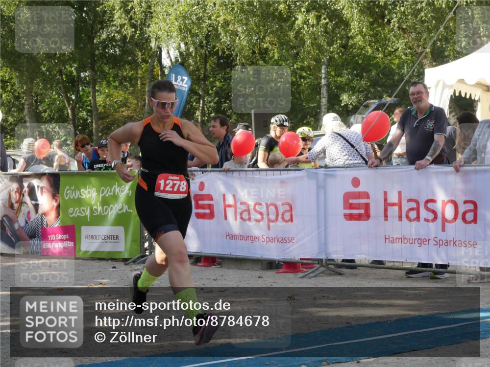 07.09.2025 - 19. Norderstedt Triathlon Zöllner http://msf.ph/oto/8784678 07.09.2025 12:20:42 Ziel 1278 meine-sportfotos.de