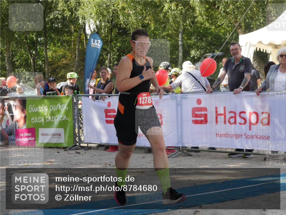 07.09.2025 - 19. Norderstedt Triathlon Zöllner http://msf.ph/oto/8784680 07.09.2025 12:20:43 Ziel 1278 meine-sportfotos.de