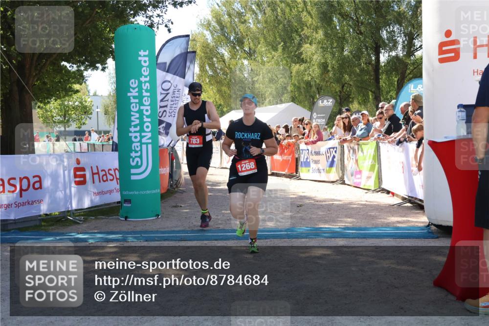 07.09.2025 - 19. Norderstedt Triathlon Zöllner http://msf.ph/oto/8784684 07.09.2025 13:11:19 Ziel 188, 783, 1268 meine-sportfotos.de