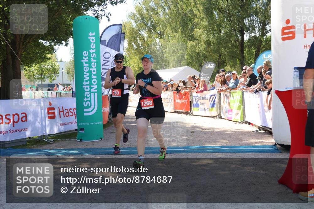 07.09.2025 - 19. Norderstedt Triathlon Zöllner http://msf.ph/oto/8784687 07.09.2025 13:11:19 Ziel 188, 783, 1268 meine-sportfotos.de