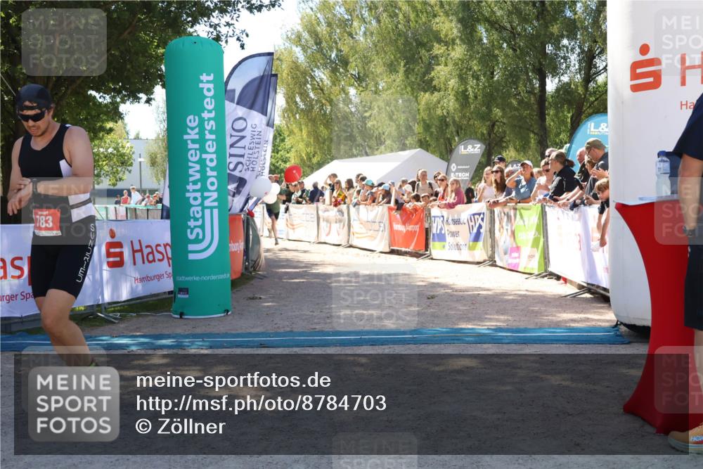 07.09.2025 - 19. Norderstedt Triathlon Zöllner http://msf.ph/oto/8784703 07.09.2025 13:11:21 Ziel 188, 783, 1268 meine-sportfotos.de