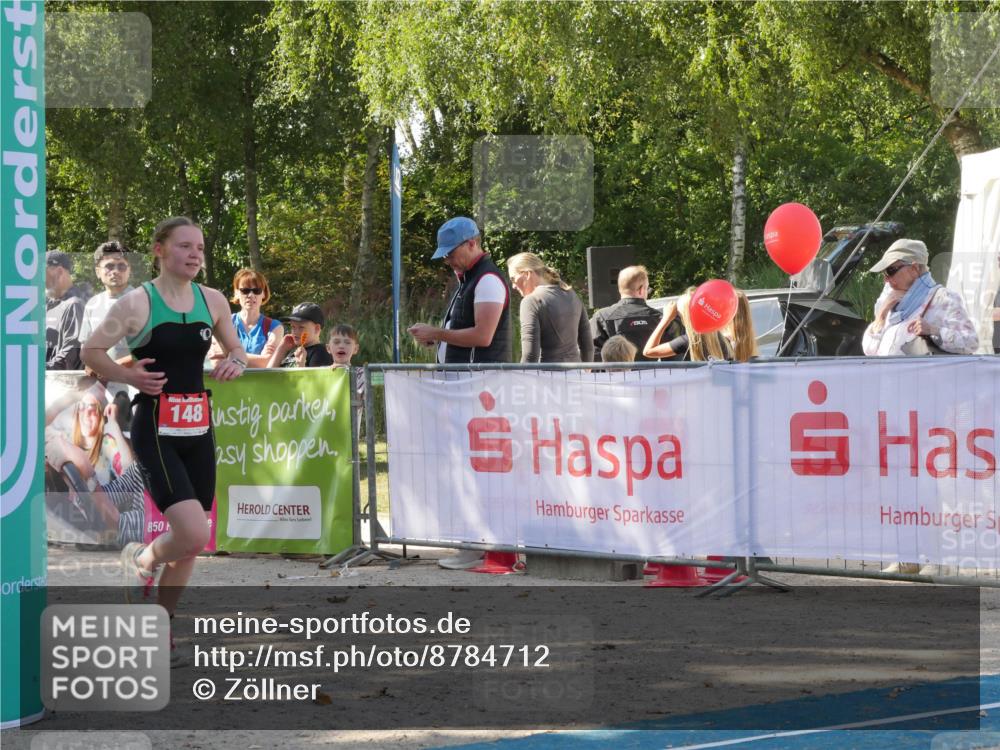 07.09.2025 - 19. Norderstedt Triathlon Zöllner http://msf.ph/oto/8784712 07.09.2025 12:23:44 Ziel 148 meine-sportfotos.de