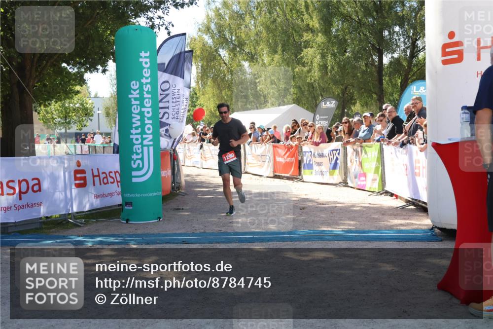 07.09.2025 - 19. Norderstedt Triathlon Zöllner http://msf.ph/oto/8784745 07.09.2025 13:11:33 Ziel 1290 meine-sportfotos.de