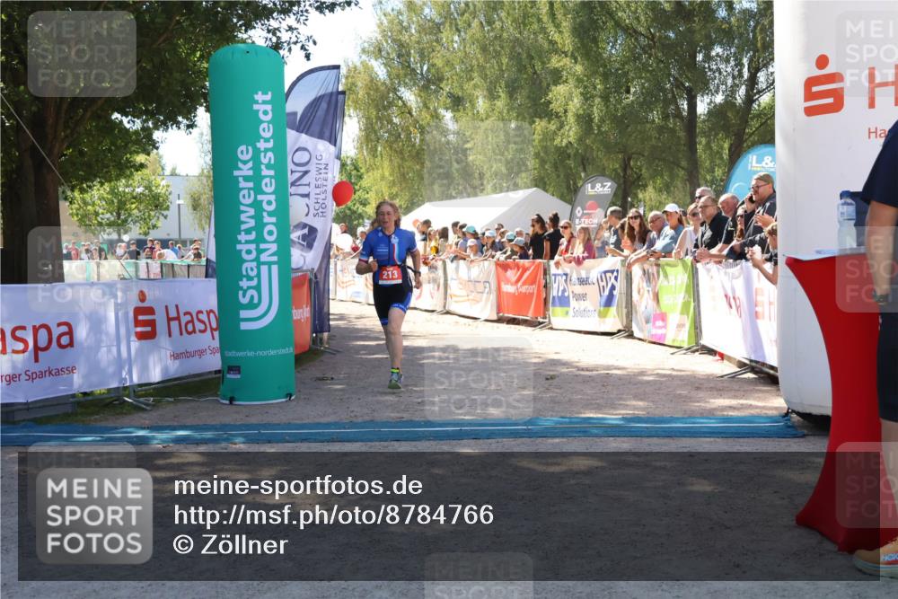 07.09.2025 - 19. Norderstedt Triathlon Zöllner http://msf.ph/oto/8784766 07.09.2025 13:11:52 Ziel 213 meine-sportfotos.de