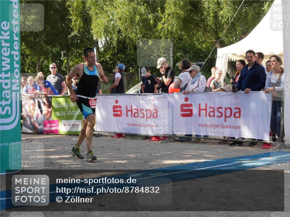 07.09.2025 - 19. Norderstedt Triathlon Zöllner http://msf.ph/oto/8784832 07.09.2025 12:28:16 Ziel 1332 meine-sportfotos.de