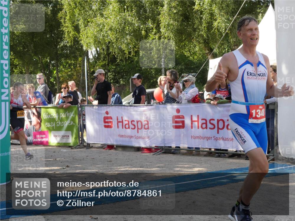 07.09.2025 - 19. Norderstedt Triathlon Zöllner http://msf.ph/oto/8784861 07.09.2025 12:29:02 Ziel 736, 1197, 1348 meine-sportfotos.de