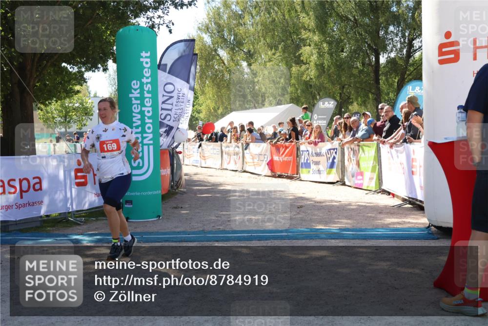 07.09.2025 - 19. Norderstedt Triathlon Zöllner http://msf.ph/oto/8784919 07.09.2025 13:12:26 Ziel 169, 700 meine-sportfotos.de