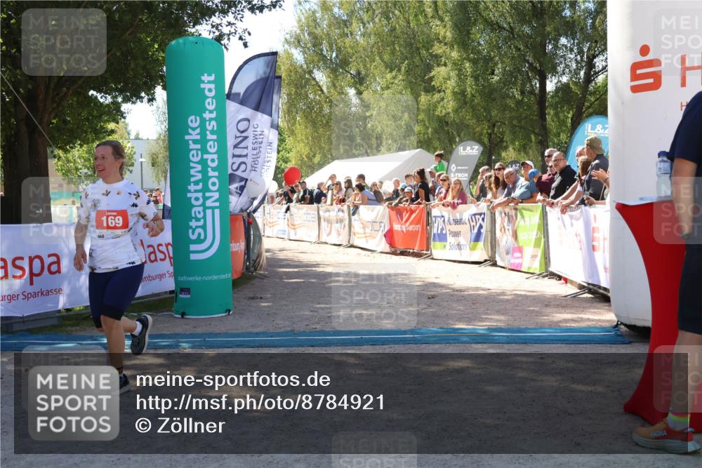 07.09.2025 - 19. Norderstedt Triathlon Zöllner http://msf.ph/oto/8784921 07.09.2025 13:12:27 Ziel 169, 700 meine-sportfotos.de