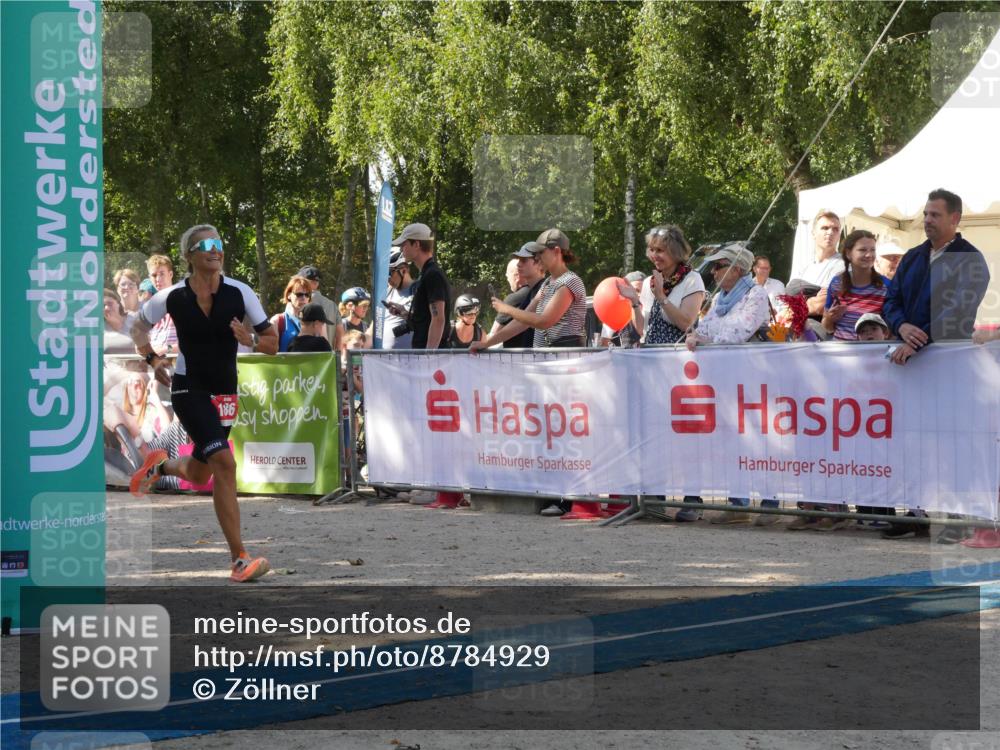 07.09.2025 - 19. Norderstedt Triathlon Zöllner http://msf.ph/oto/8784929 07.09.2025 12:30:00 Ziel 186 meine-sportfotos.de