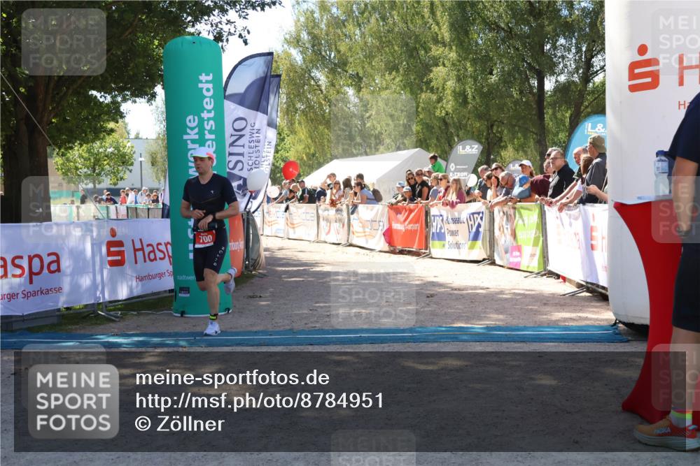 07.09.2025 - 19. Norderstedt Triathlon Zöllner http://msf.ph/oto/8784951 07.09.2025 13:12:31 Ziel 169, 700 meine-sportfotos.de