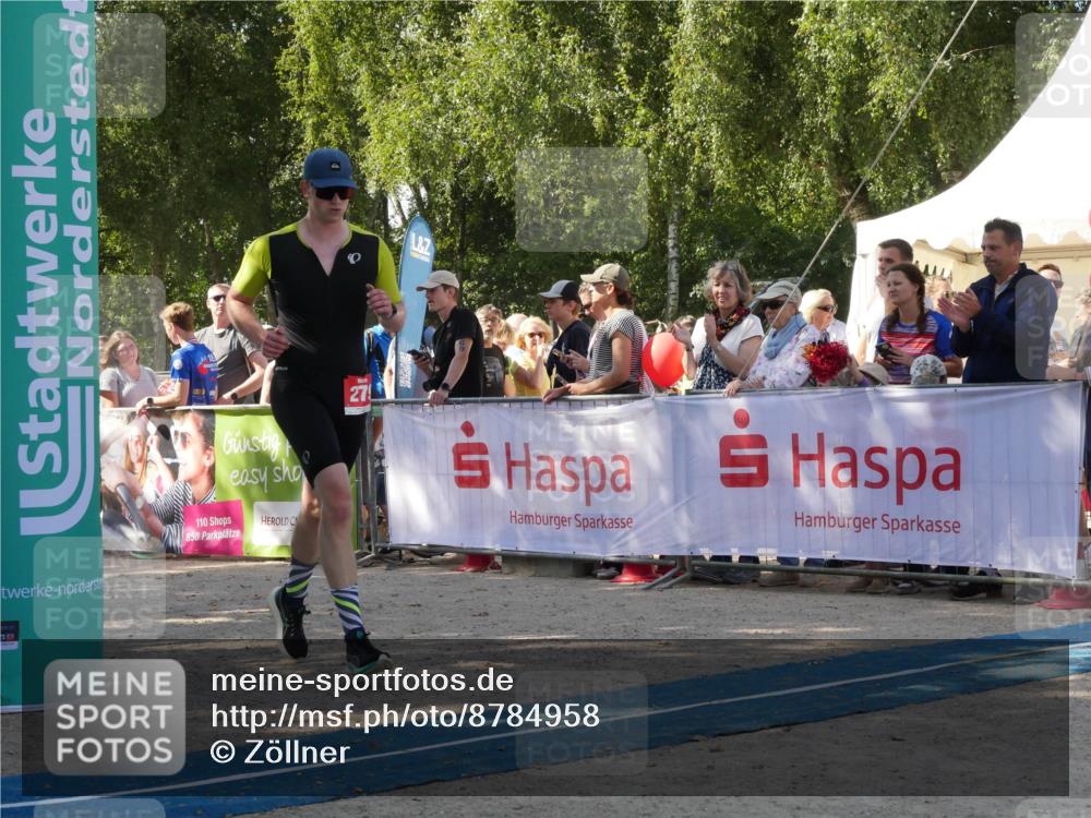 07.09.2025 - 19. Norderstedt Triathlon Zöllner http://msf.ph/oto/8784958 07.09.2025 12:30:31 Ziel 279 meine-sportfotos.de