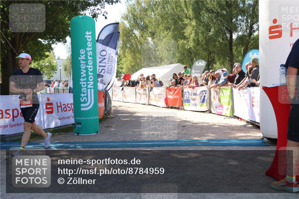 07.09.2025 - 19. Norderstedt Triathlon Zöllner http://msf.ph/oto/8784959 07.09.2025 13:12:32 Ziel 700 meine-sportfotos.de