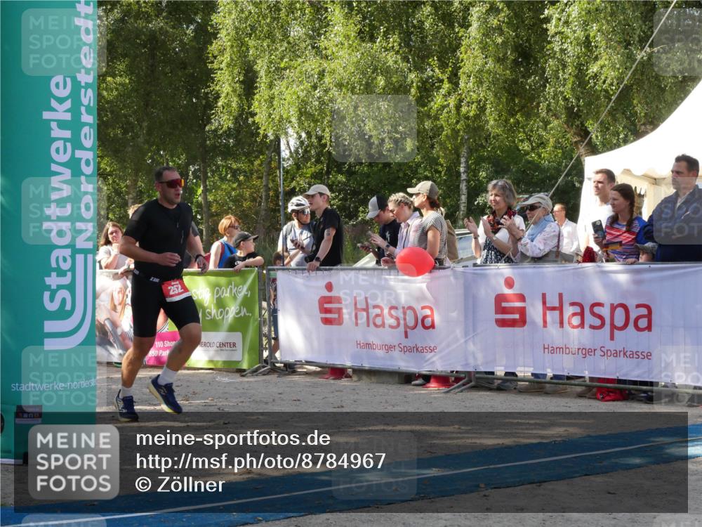07.09.2025 - 19. Norderstedt Triathlon Zöllner http://msf.ph/oto/8784967 07.09.2025 12:30:44 Ziel 252 meine-sportfotos.de