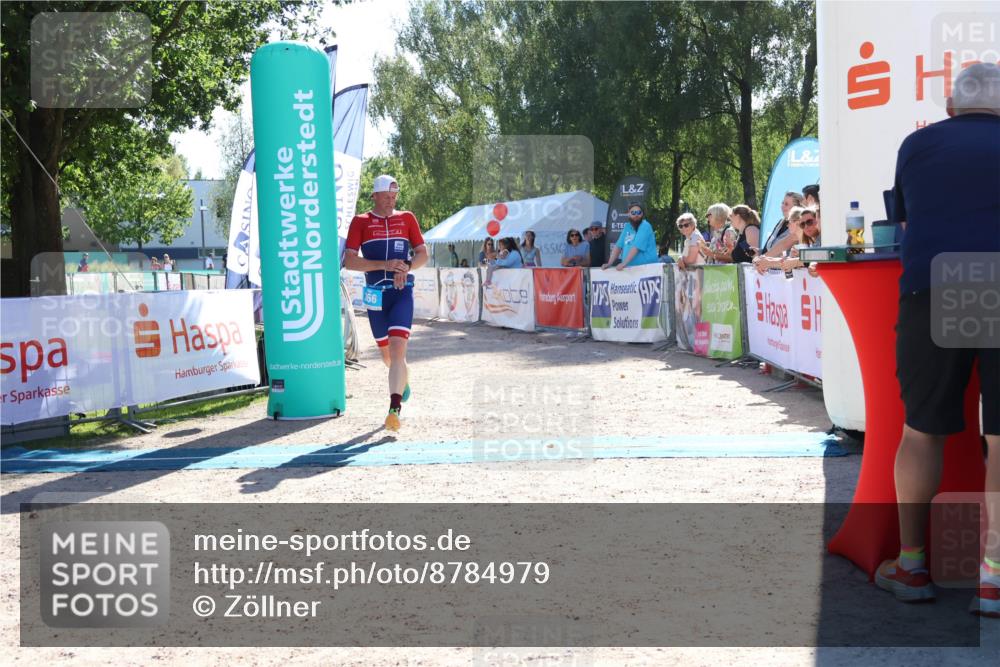 07.09.2025 - 19. Norderstedt Triathlon Zöllner http://msf.ph/oto/8784979 07.09.2025 15:26:01 Ziel 366 meine-sportfotos.de