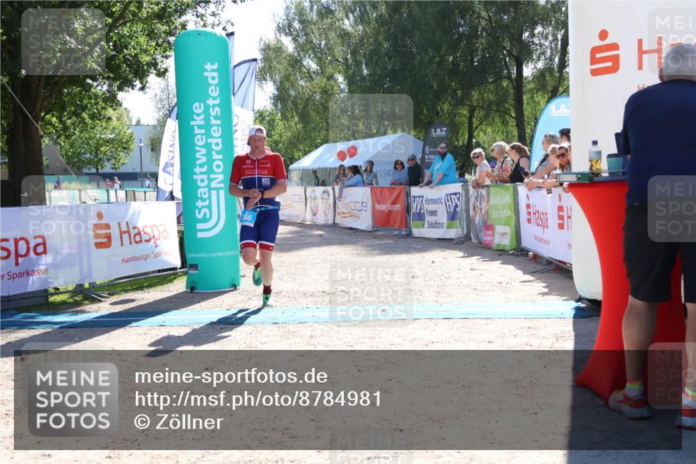 07.09.2025 - 19. Norderstedt Triathlon Zöllner http://msf.ph/oto/8784981 07.09.2025 15:26:01 Ziel 366 meine-sportfotos.de