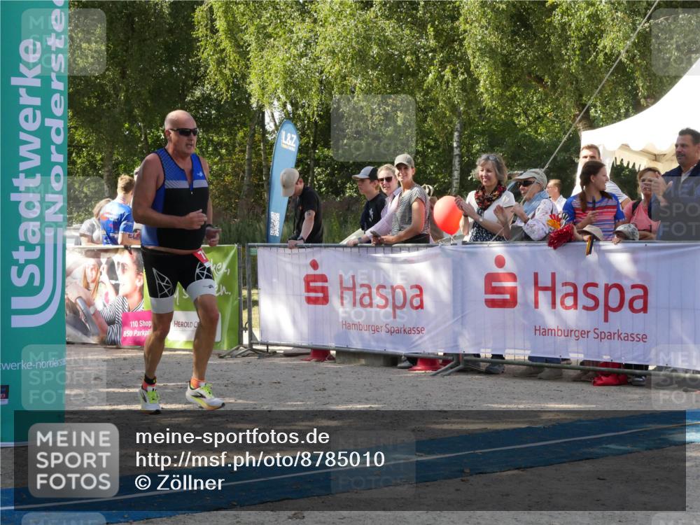 07.09.2025 - 19. Norderstedt Triathlon Zöllner http://msf.ph/oto/8785010 07.09.2025 12:31:33 Ziel 710 meine-sportfotos.de