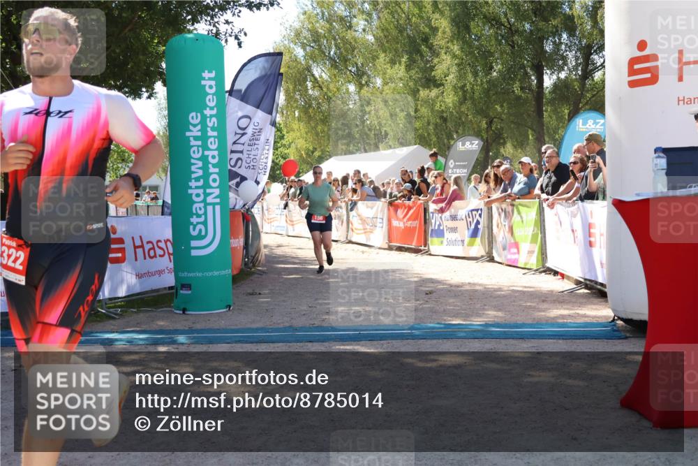 07.09.2025 - 19. Norderstedt Triathlon Zöllner http://msf.ph/oto/8785014 07.09.2025 13:13:09 Ziel 156, 1322 meine-sportfotos.de