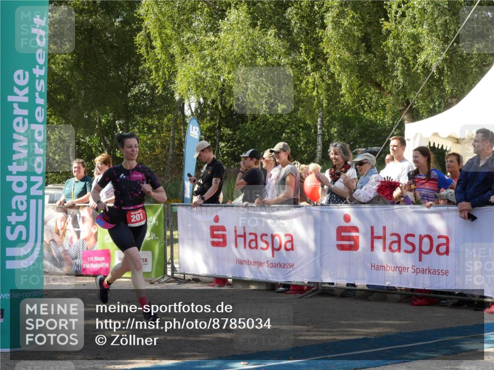 07.09.2025 - 19. Norderstedt Triathlon Zöllner http://msf.ph/oto/8785034 07.09.2025 12:32:38 Ziel 201 meine-sportfotos.de