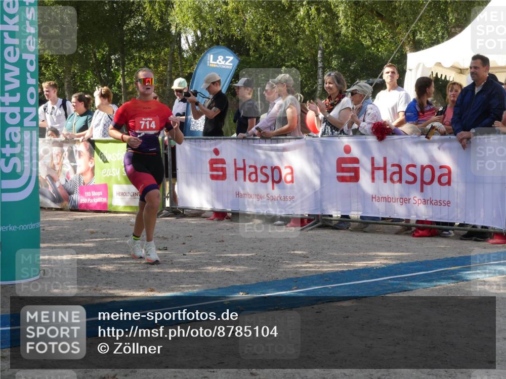 07.09.2025 - 19. Norderstedt Triathlon Zöllner http://msf.ph/oto/8785104 07.09.2025 12:33:59 Ziel 714, 731, 815 meine-sportfotos.de