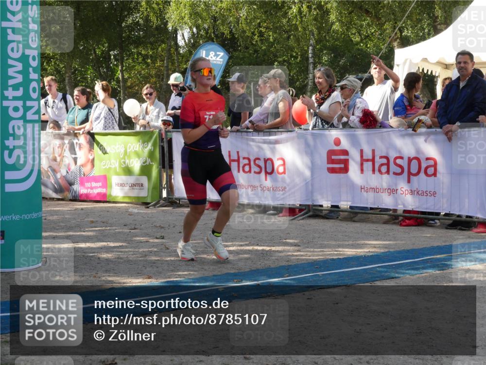 07.09.2025 - 19. Norderstedt Triathlon Zöllner http://msf.ph/oto/8785107 07.09.2025 12:33:59 Ziel 714, 731, 815 meine-sportfotos.de
