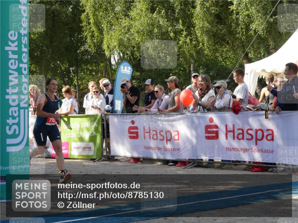 07.09.2025 - 19. Norderstedt Triathlon Zöllner http://msf.ph/oto/8785130 07.09.2025 12:34:29 Ziel 773 meine-sportfotos.de
