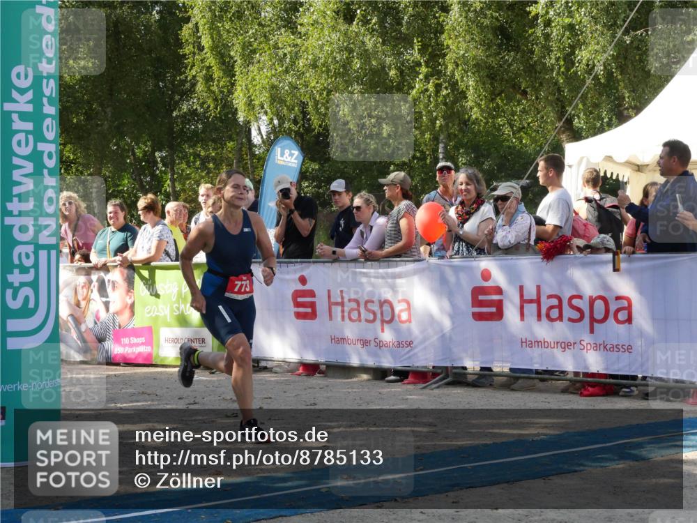 07.09.2025 - 19. Norderstedt Triathlon Zöllner http://msf.ph/oto/8785133 07.09.2025 12:34:29 Ziel 773 meine-sportfotos.de