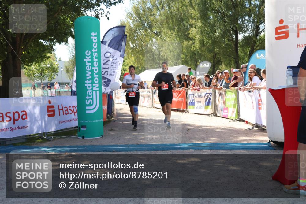 07.09.2025 - 19. Norderstedt Triathlon Zöllner http://msf.ph/oto/8785201 07.09.2025 13:14:47 Ziel 189, 717 meine-sportfotos.de