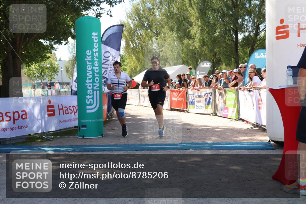 07.09.2025 - 19. Norderstedt Triathlon Zöllner http://msf.ph/oto/8785206 07.09.2025 13:14:48 Ziel 189, 717 meine-sportfotos.de