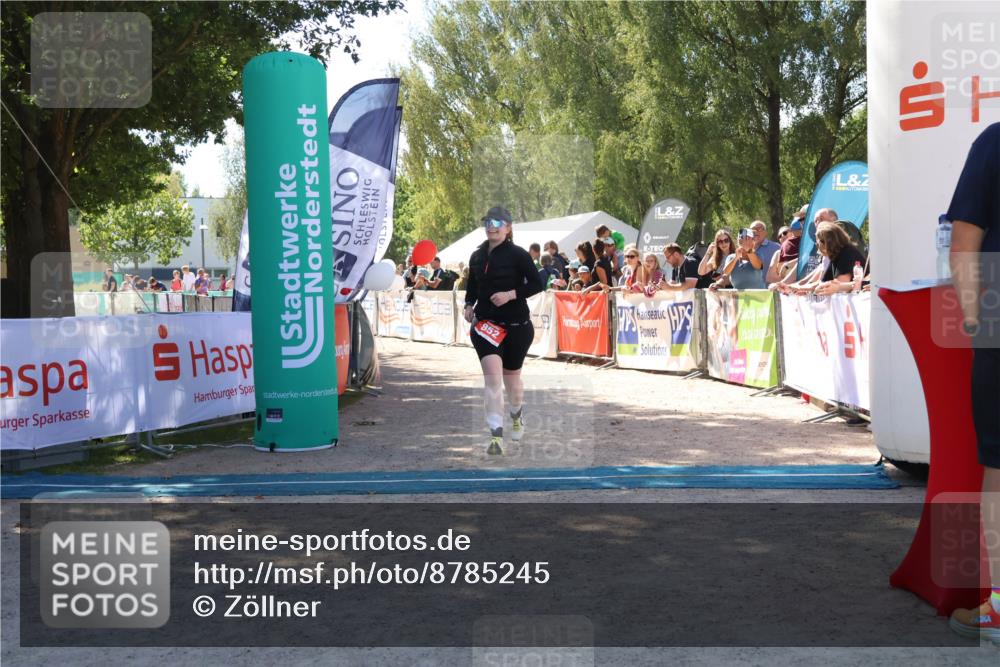 07.09.2025 - 19. Norderstedt Triathlon Zöllner http://msf.ph/oto/8785245 07.09.2025 13:15:07 Ziel 852 meine-sportfotos.de