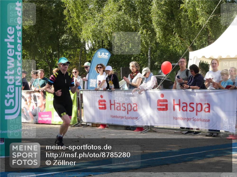 07.09.2025 - 19. Norderstedt Triathlon Zöllner http://msf.ph/oto/8785280 07.09.2025 12:38:48 Ziel 299 meine-sportfotos.de