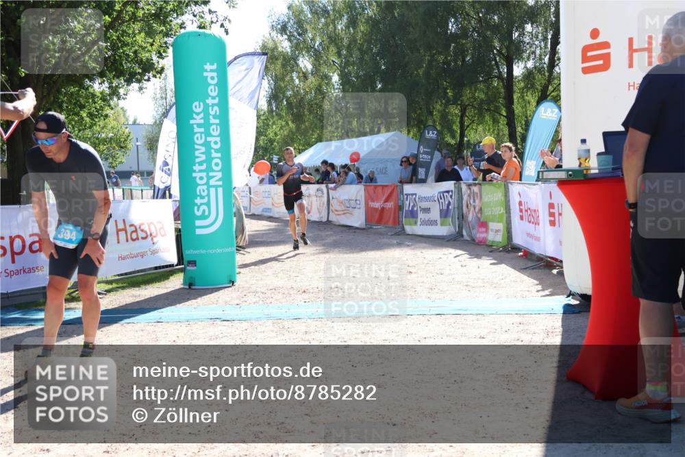 07.09.2025 - 19. Norderstedt Triathlon Zöllner http://msf.ph/oto/8785282 07.09.2025 15:29:24 Ziel 394, 990 meine-sportfotos.de