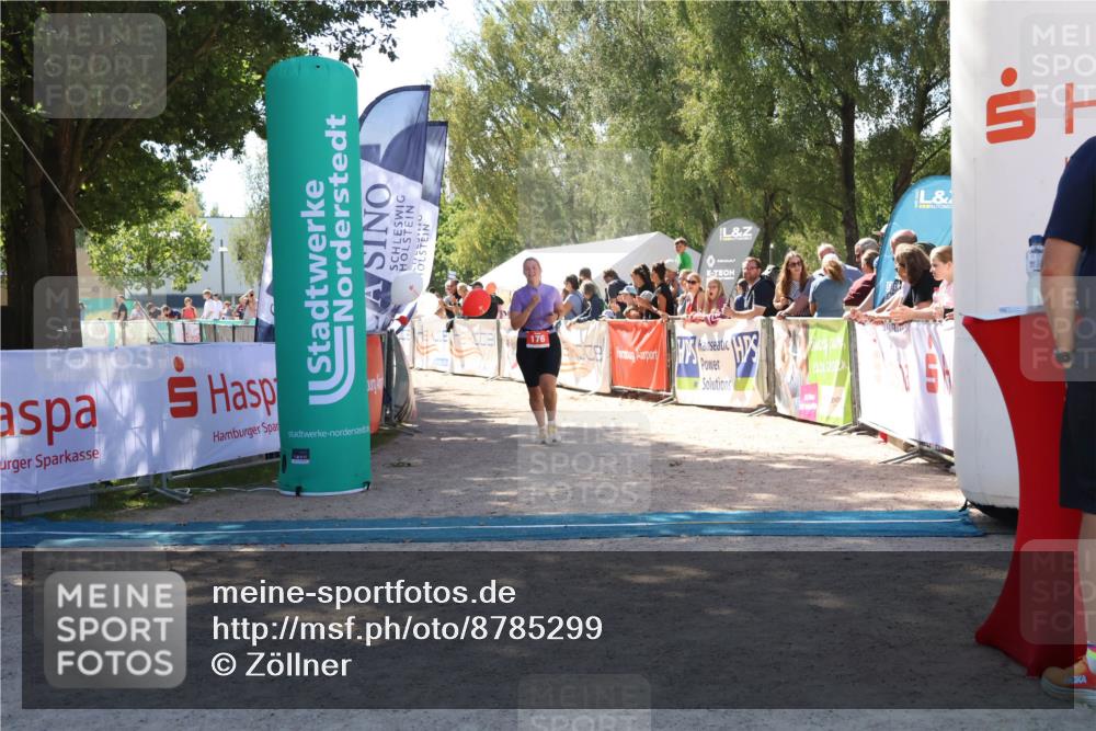 07.09.2025 - 19. Norderstedt Triathlon Zöllner http://msf.ph/oto/8785299 07.09.2025 13:15:17 Ziel 176, 1382 meine-sportfotos.de