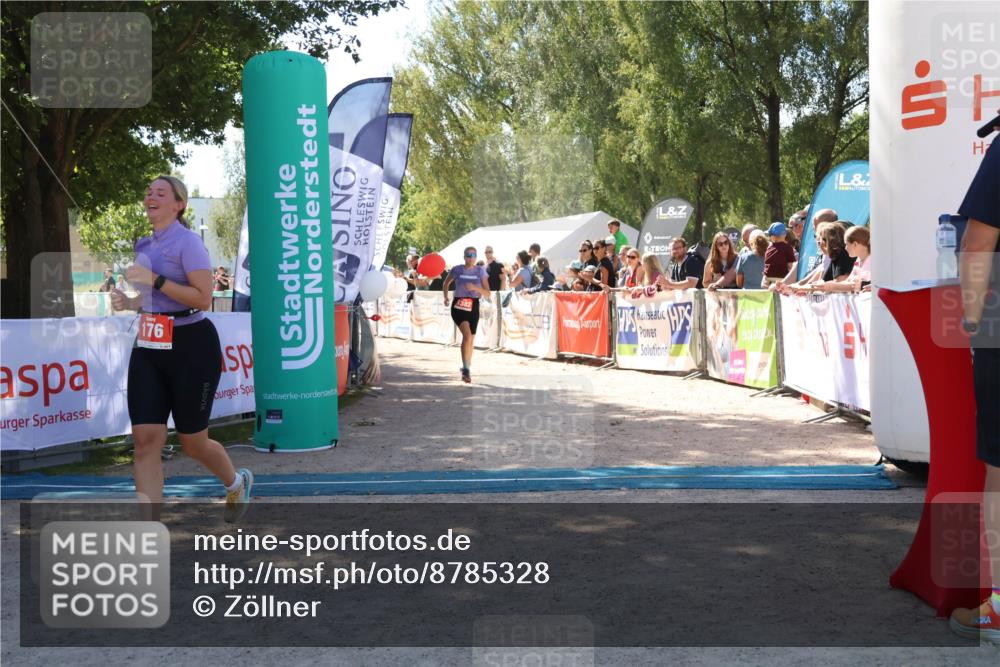 07.09.2025 - 19. Norderstedt Triathlon Zöllner http://msf.ph/oto/8785328 07.09.2025 13:15:20 Ziel 176, 1382 meine-sportfotos.de