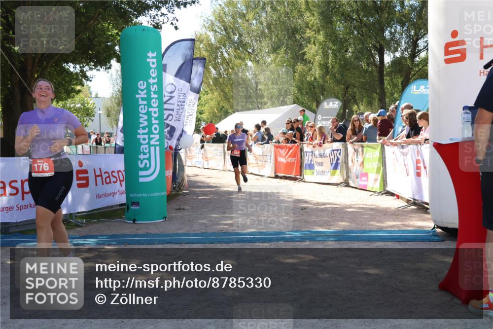 07.09.2025 - 19. Norderstedt Triathlon Zöllner http://msf.ph/oto/8785330 07.09.2025 13:15:20 Ziel 176, 1382 meine-sportfotos.de