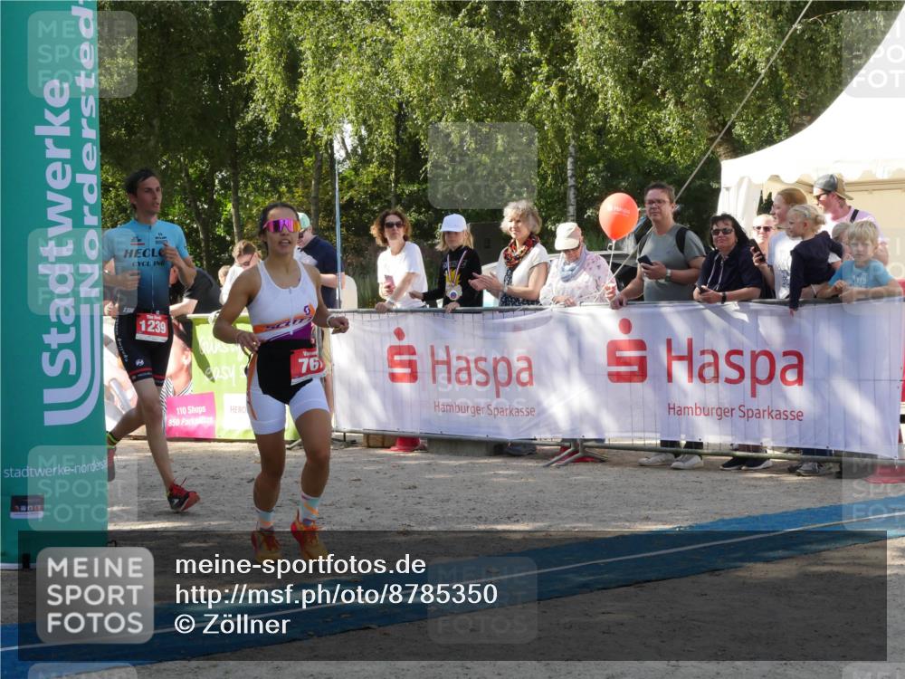 07.09.2025 - 19. Norderstedt Triathlon Zöllner http://msf.ph/oto/8785350 07.09.2025 12:40:19 Ziel 748, 763, 767, 778, 1239 meine-sportfotos.de