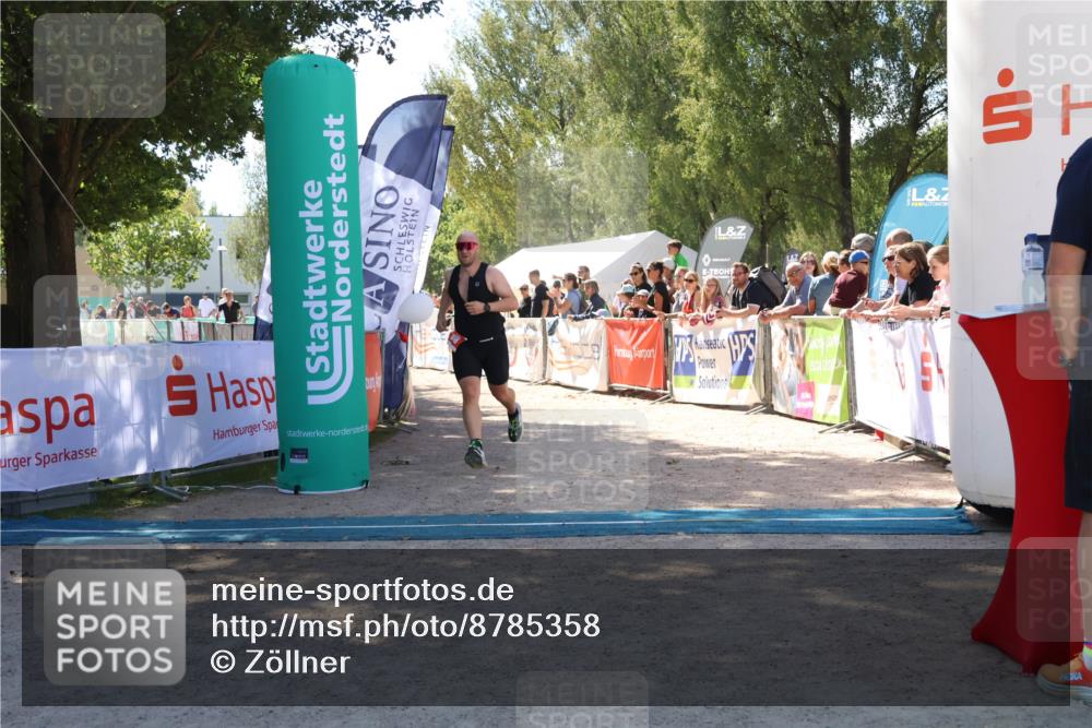 07.09.2025 - 19. Norderstedt Triathlon Zöllner http://msf.ph/oto/8785358 07.09.2025 13:15:26 Ziel 308, 1382 meine-sportfotos.de