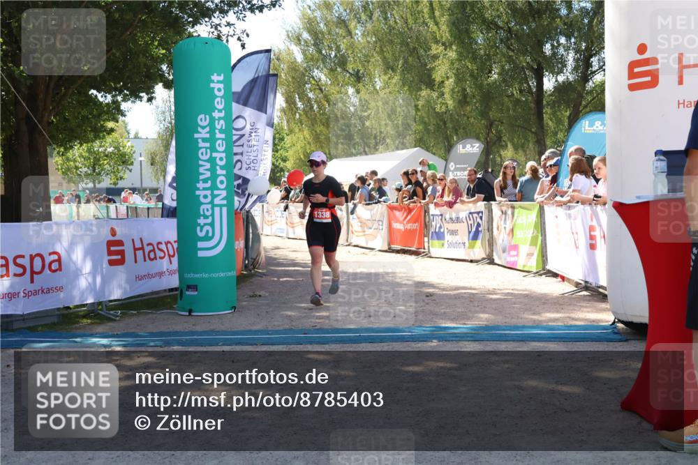 07.09.2025 - 19. Norderstedt Triathlon Zöllner http://msf.ph/oto/8785403 07.09.2025 13:15:53 Ziel 1338 meine-sportfotos.de