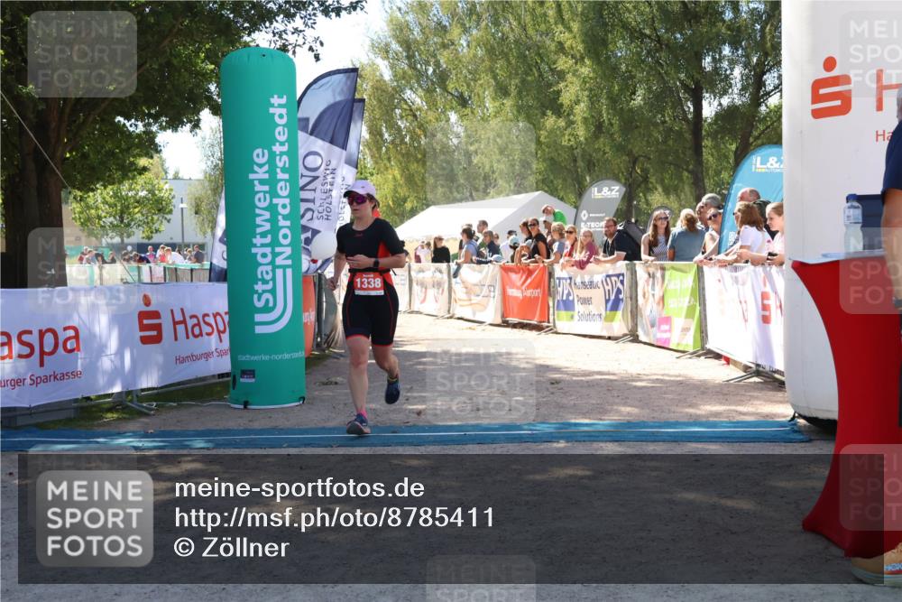 07.09.2025 - 19. Norderstedt Triathlon Zöllner http://msf.ph/oto/8785411 07.09.2025 13:15:54 Ziel 1338 meine-sportfotos.de