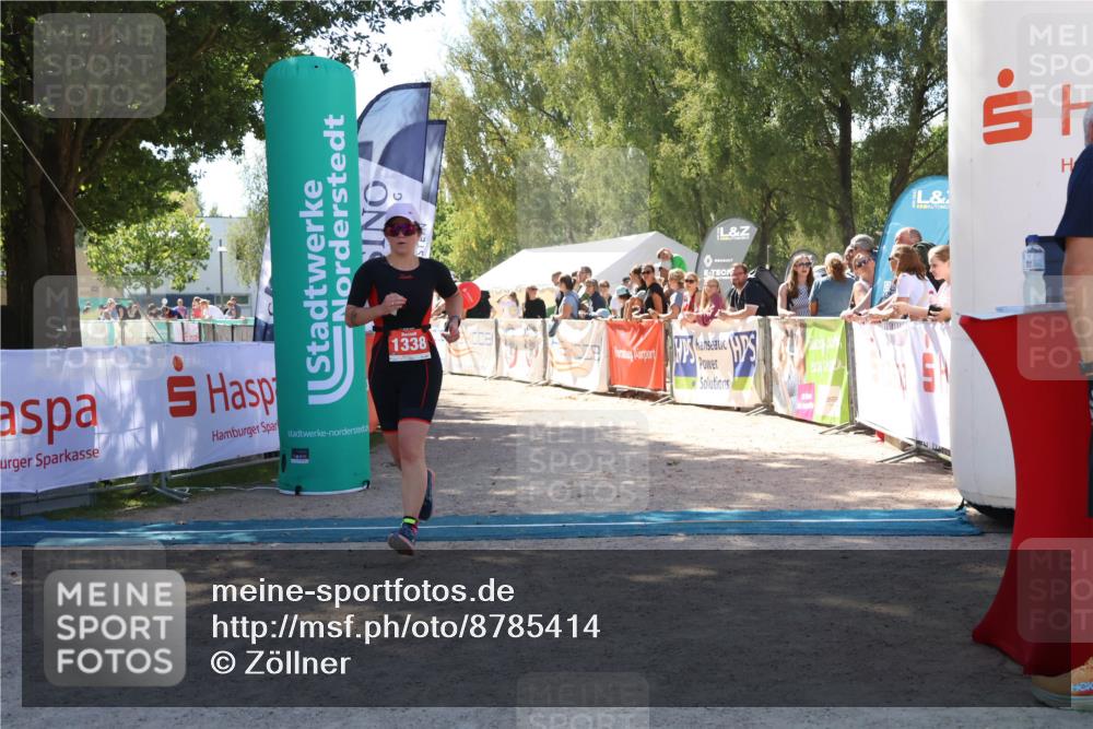 07.09.2025 - 19. Norderstedt Triathlon Zöllner http://msf.ph/oto/8785414 07.09.2025 13:15:54 Ziel 1338 meine-sportfotos.de