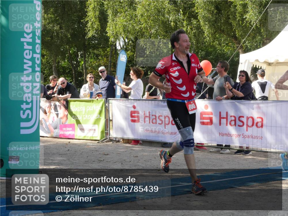 07.09.2025 - 19. Norderstedt Triathlon Zöllner http://msf.ph/oto/8785439 07.09.2025 12:42:30 Ziel 168, 741, 800 meine-sportfotos.de